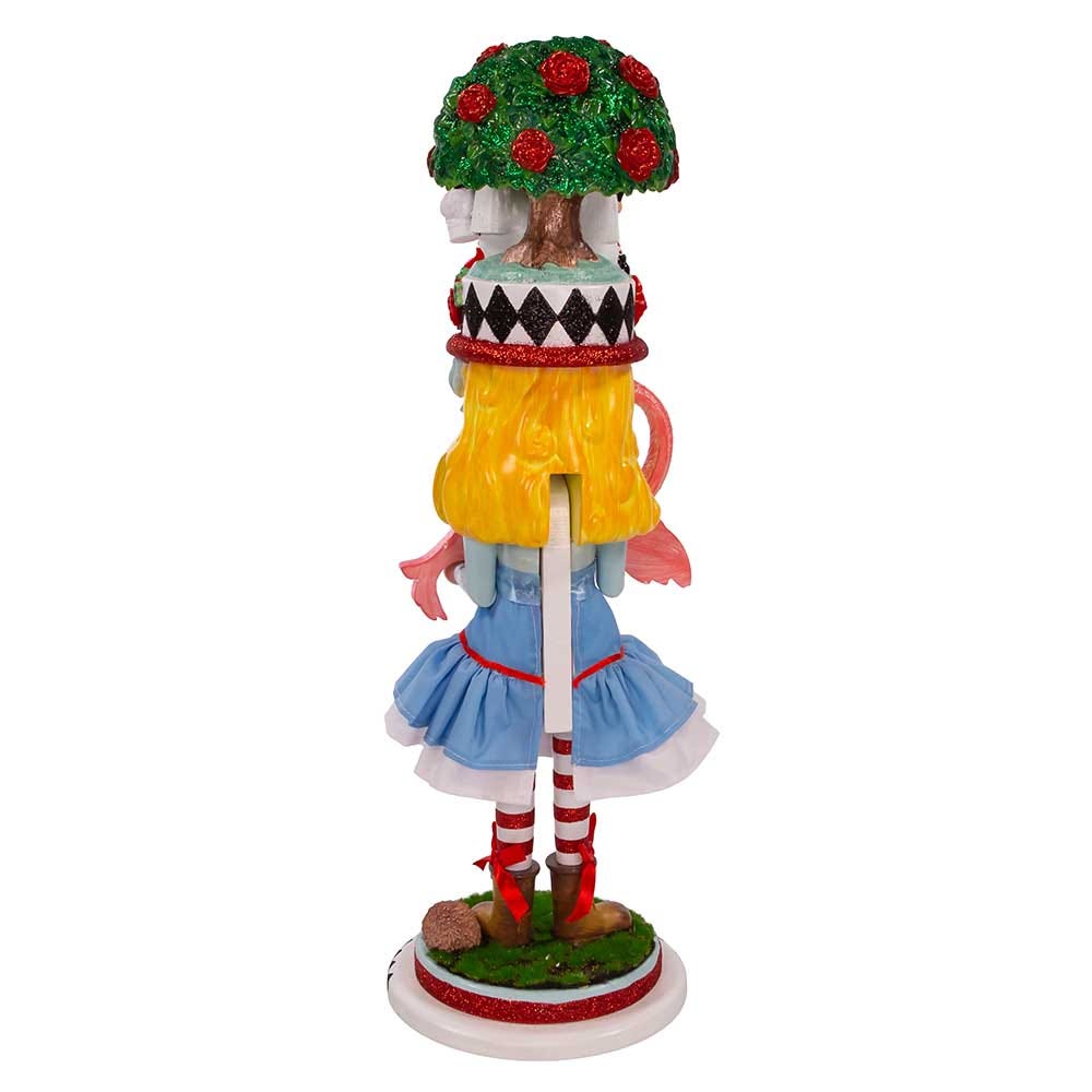 Kurt Adler 19-Inch Hollywood Alice with Flamingo Nutcracker
